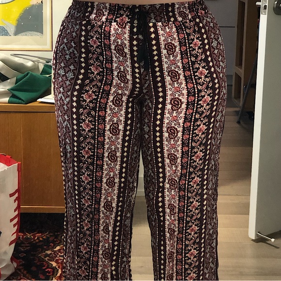Garage Wide-Leg Patterned Pant - perfect for festivals and dancing! - Picture 5 of 5